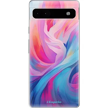 Pouzdro na mobilní telefon Odolné silikonové pouzdro iSaprio - Abstract Wave 02 - Google Pixel 6a 5G