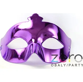 Karnevalová maska Maska karnevalová - fialová