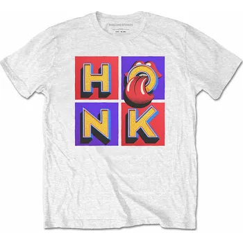 Pánská móda Rolling Stones tričko, Honk Album White, pánské S