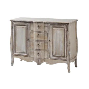 Komoda MAMBA komoda Merano 08DB hnědá/patina, masivní dřevo