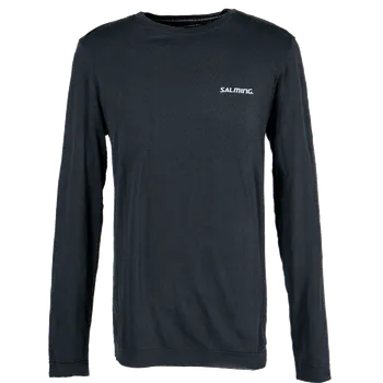 Běžecké oblečení SALMING Seamless LS Tee Men Black XL - XL