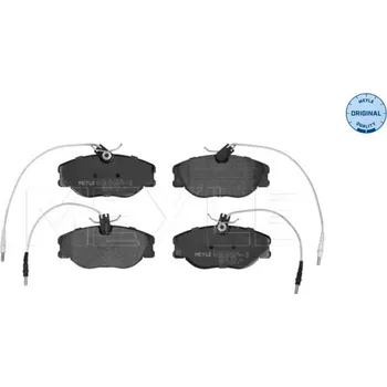 Brzdový systém Sada brzdových destiček, kotoučová brzda MEYLE 025 218 0119/W