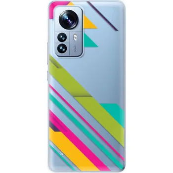 Pouzdro na mobilní telefon Odolné silikonové pouzdro iSaprio - Color Stripes 03 - Xiaomi 12 Pro