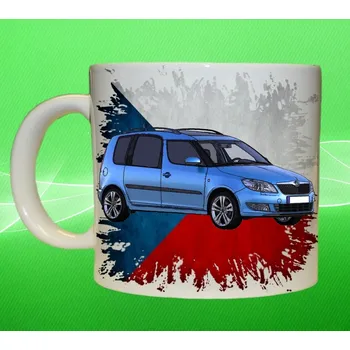 hrnek s autem České auta 41 75ml (hrneček s osobním autem České výroby)