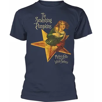 Pánské tričko Smashing Pumpkins tričko, Mellon Collie Navy, pánské XXL