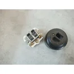 SEZ Starý bakelitový vypínač spínač na omítku otočný spínací Varianta: C4 č.5