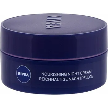 Pleťový krém Nivea Nourishing Night Cream vyživný noční krém pro suchou a citlivou pleť 50 ml