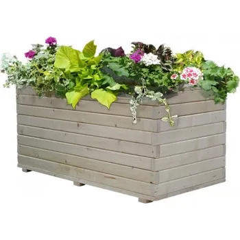 Vyvýšený záhon Záhon vyvýšený dřevěný 120x60x50cm (bez podlahy) KLC
