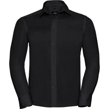 Pánská košile Russell Pánská nežehlivá košile R-958M-0 Black XXL (45/46)