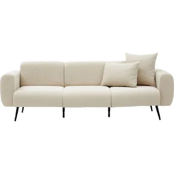 Obývací pokoj Hanah Home Třímístná pohovka SIDE krémová 235 cm