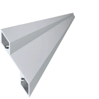 Stavební profil Profil 115,2x24mm, L-6000mm, hliník bez povrchové úpravy