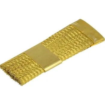 Zubní kartáček Kartáček na vrtáčky mosazný jemný posuvný 2x6cm