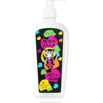 Tělové mléko Ryor & PuraVida Nebuď kráva měj se ráda Tělové mléko s levandulí 300 ml