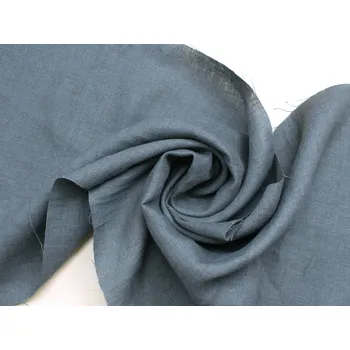 Snový svět Lněná látka grafitová 185g/m2