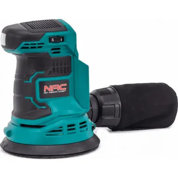 excentrická bruska Excentrická bruska NAC AKU OS-125-LI-20V stroj