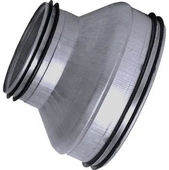 Příslušenství pro vzduchotechniku Přechod 200-125 mm, s těsněním