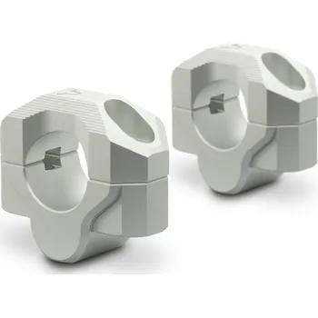 Motodoplněk SW-Motech Zvýšení řídítek pr. 28 mm o 20 mm, stříbrné LEH.00.039.20201/S