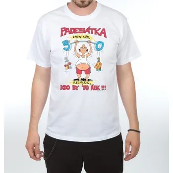 Žertovný předmět Padesátka není věk - XXL bílá