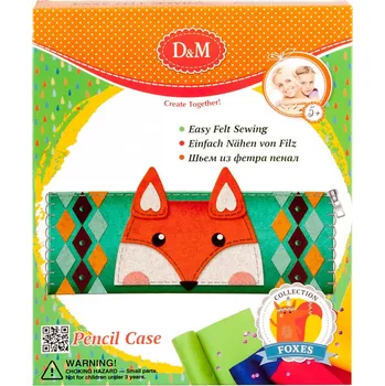 Rám na obraz D&M Fox pouzdro, kreativní sada 25 x 20,5 x 3 cm, věk: 5+