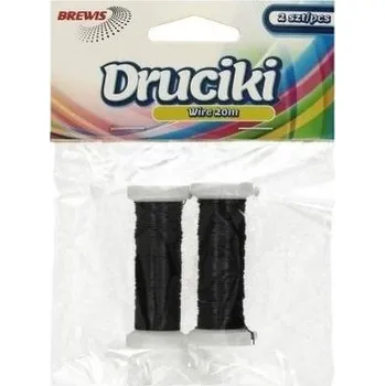 Set školních potřeb Druciki florystyczne 20m 2szt czarne