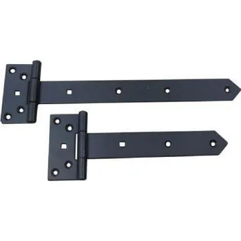 Stavebniny DOMAX závěs brankový černý 400x45x90x3,0mm ZB400 81062 DMX