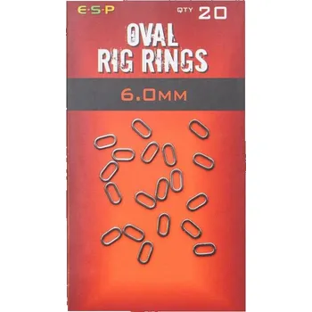 ESP kroužky Oval Rigs 4,5mm 20ks