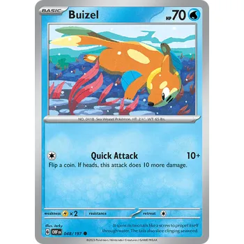 Sběratelská karetní hra Pokémon karta Buizel 048/197