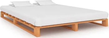 Postel Rám postele z palet masivní borovice 160 x 200 cm
