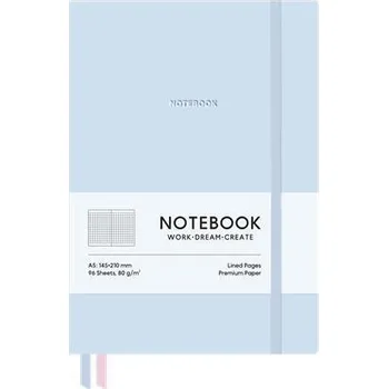 Blok SHKOLYARYK Zápisník Genius, modrá, A5, čtverečkovaný, 96 listů, tvrdé desky, SHKOLYARYK A5-7113K 424450