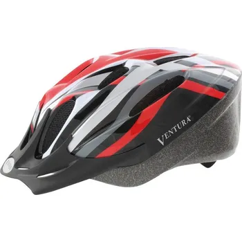 Cyklistická přilba Přilba Mighty HELM červená/bílá/černá vel. L 58-62cm
