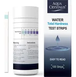 Aqua Crystalis testovací proužky pro stanovení celkové tvrdosti vody (100 ks)