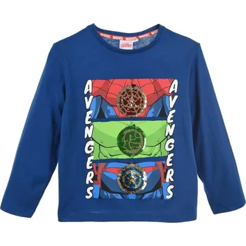 Chlapecké tričko Tmavě modré tričko pro kluky Marvel - Avengers Velikost: 128