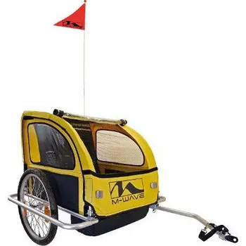 vozík za kolo Vozík za kolo M-Wave ALU dvoumístný,skládací,rychlospojka max 40kg