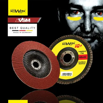 Brusný kotouč Lamelový keramický kotouč KOWAX IQ+ 2v1 125mm ZR40
