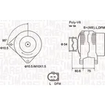Alternátor MAGNETI MARELLI MQA1757