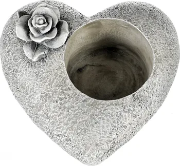 Smuteční dekorace Autronic ALA3306 obal na květiny srdce