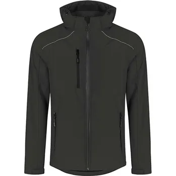 Pánská casual bunda Promodoro Pánská zateplená softshellová bunda E7860 Charcoal -Solid XXL