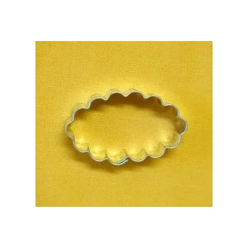 Vykrajovátko Vykrajovátko - Ovál vroubkovaný 5,5 cm