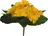 Prvosenka umělá květina 24 cm, žlutá