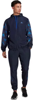 adidas Woven Allover Print Track Suit HK4465 S