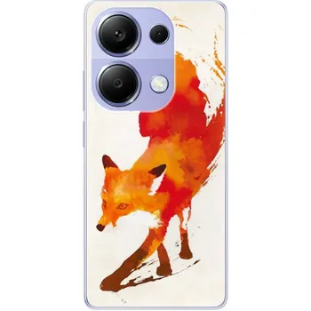 Pouzdro na mobilní telefon Odolné silikonové pouzdro iSaprio - Fast Fox - Xiaomi Redmi Note 13 Pro