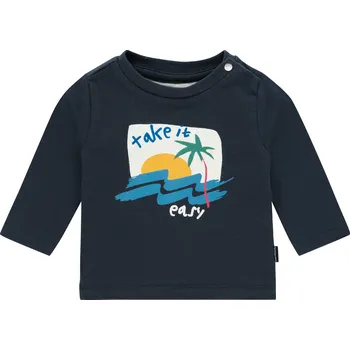 TRIČKO NOPPIES ASHEBORO, MODRÉ, BAVLNA Velikost: 68