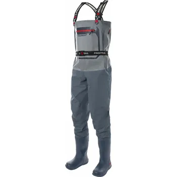 Prsačky Finntrail Waders Airman Grey LL (45)
