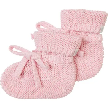 PLETENÉ BAČKŮRKY NOPPIES NELSON, RŮŽOVÉ Velikost: 0-12 MĚSÍCŮ