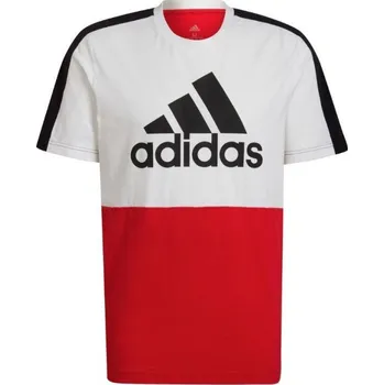 Pánské tričko Tričko adidas Essentials Colorblock Single Jersey M HE4330 S