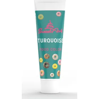Potravinářské barvivo Turquoise gelová barva 30 g