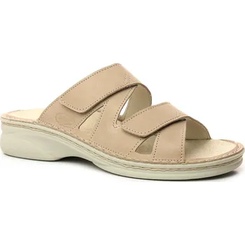 Dámské pantofle ORTO PLUS 1510-02 béžové, dámské pantofle vel.36