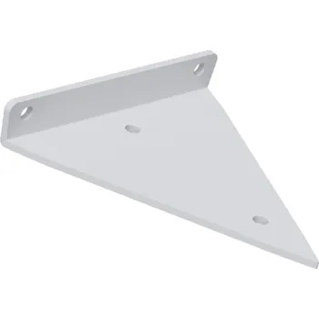 Onpira Bílý ocelový držák police Rozměr: 130x133 mm