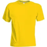 PAYPERWEAR Tričko s krátkým rukávem SUNSET, výztuhy ramen - XL / Žlutá