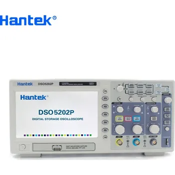 Osciloskop Hantek DSO5202P Digitální osciloskop 200 MHz šířka pásma 2 kanály PC USB LCD přenosný Osciloscopio Portatil Elektrické nářadí